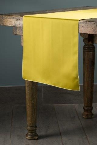 Matte Lamour Citron table runner